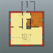 Zu-/Abluftzone EG